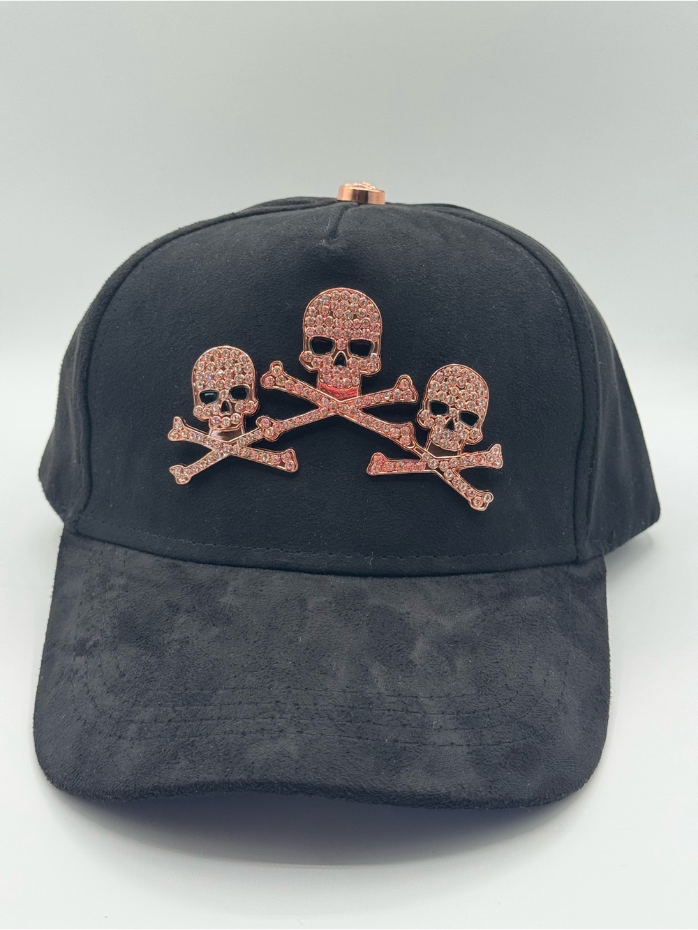 El Barbas Crossbones Suede Hat